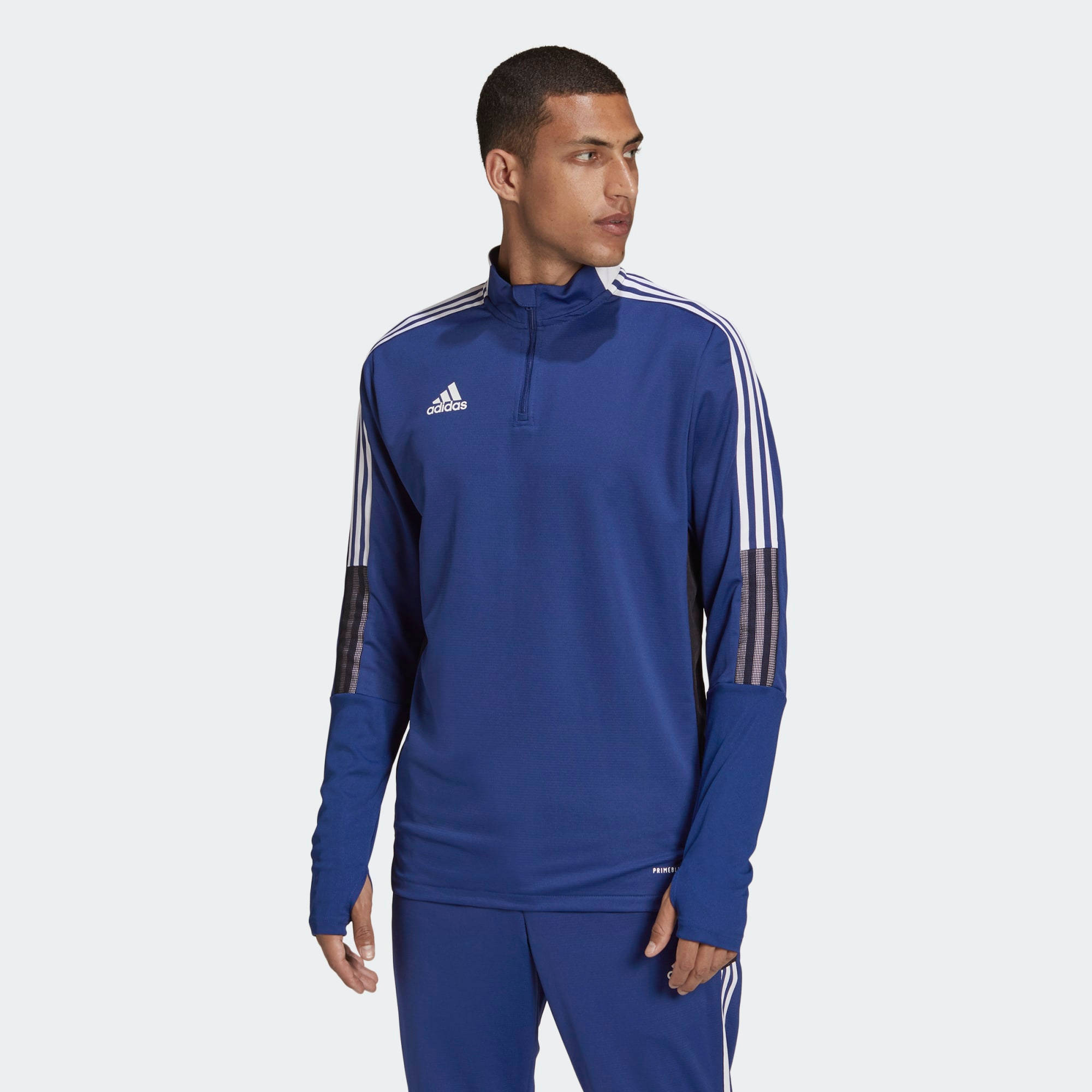 adidas Tiro Primeblue Warm Top - Victory Blue | The Sole Supplier