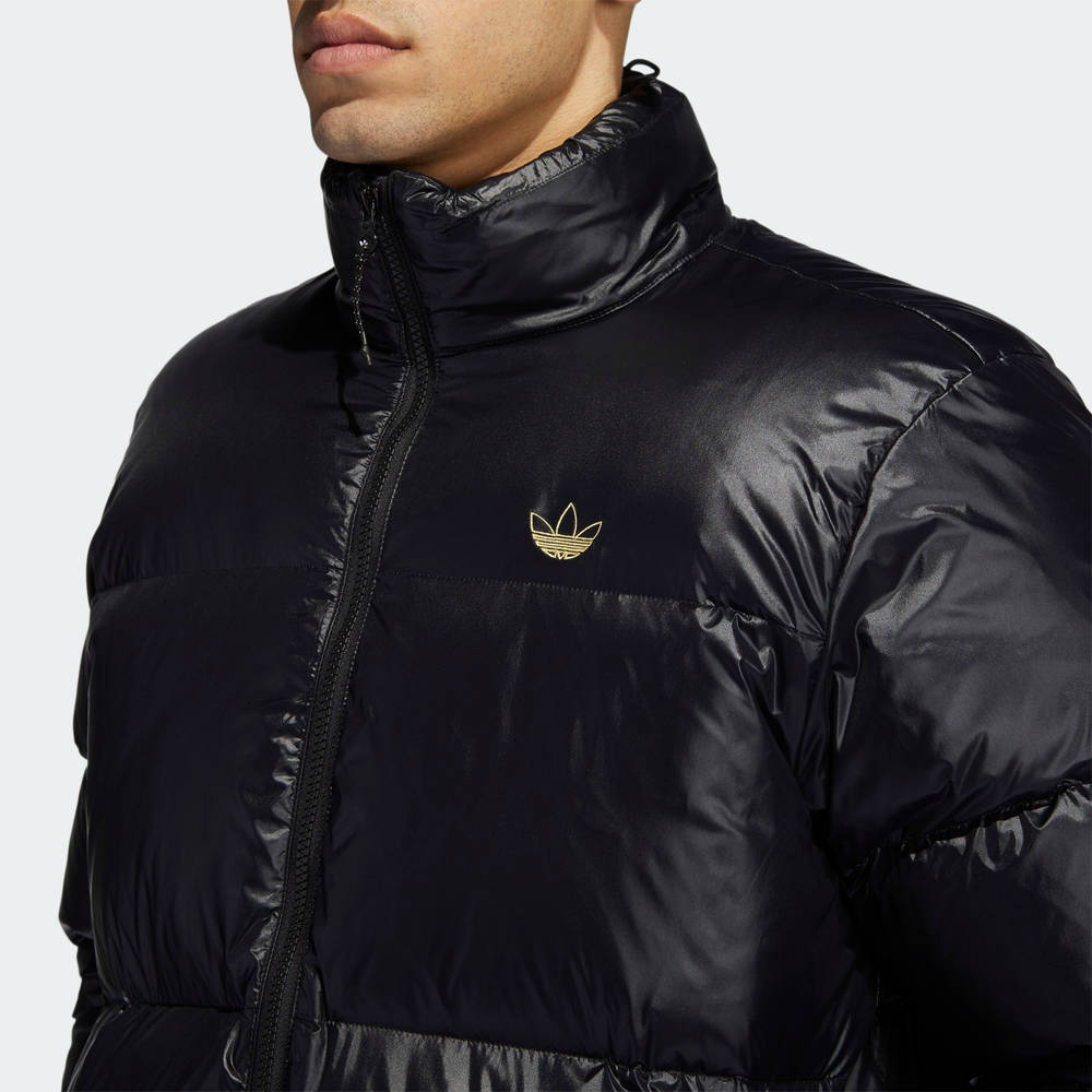 adidas Tyshawn Puff Jacket - Black | The Sole Supplier