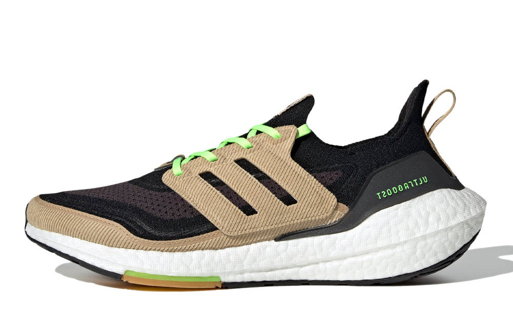 adidas Ultra Boost 21 Core Black Beige