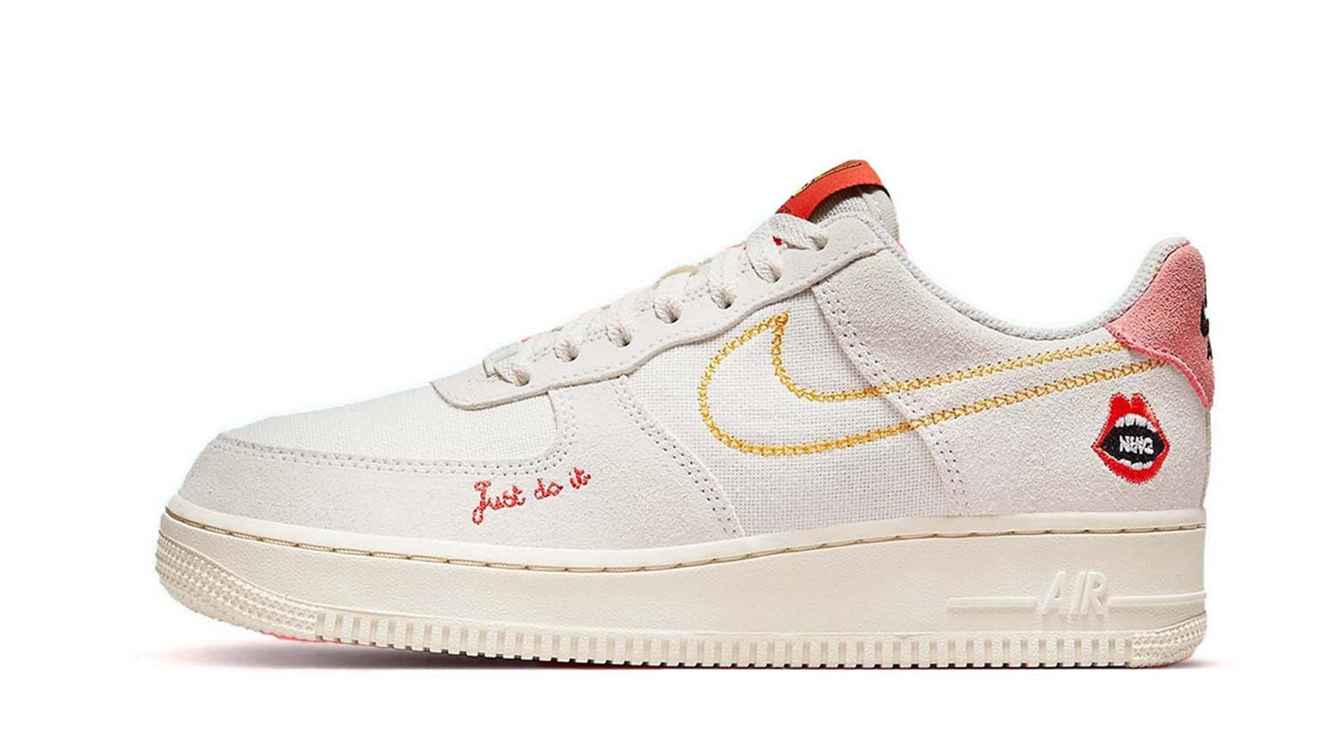 Nike Air Force 1 Low Peace Sail Crimson