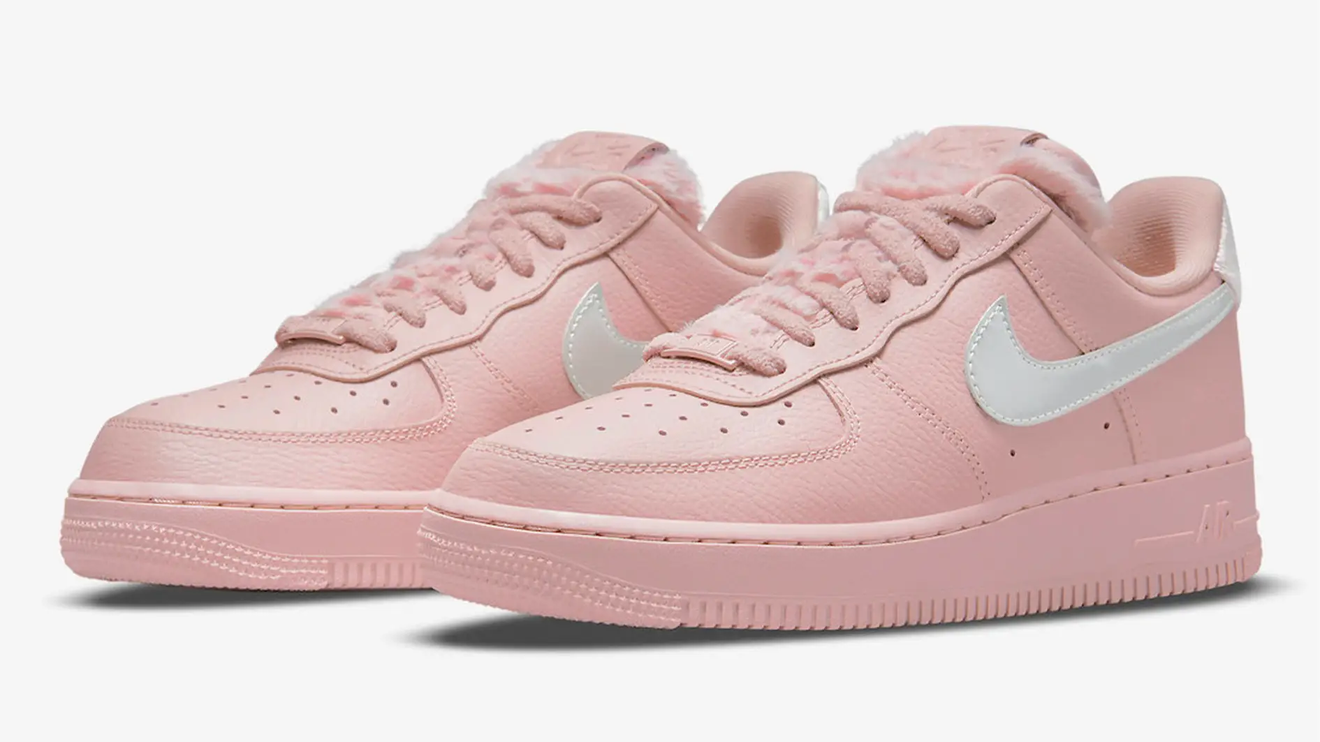 Nike air force pink on sale velvet