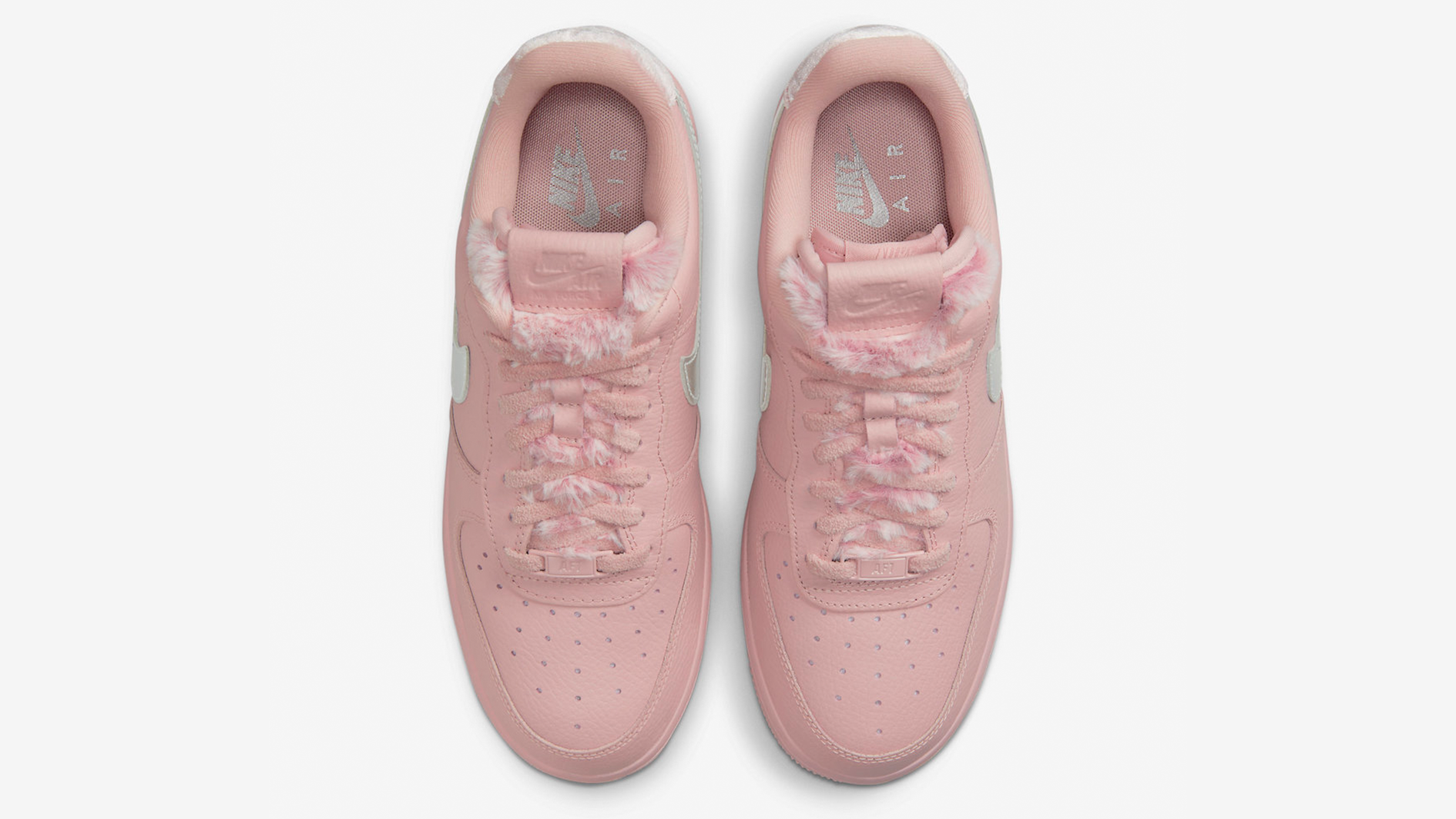 af1 pink top down