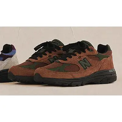 thisisneverBreakthrough x New Balance 1906R The 2022 Downtown Run Balance 993 Brown Green Side