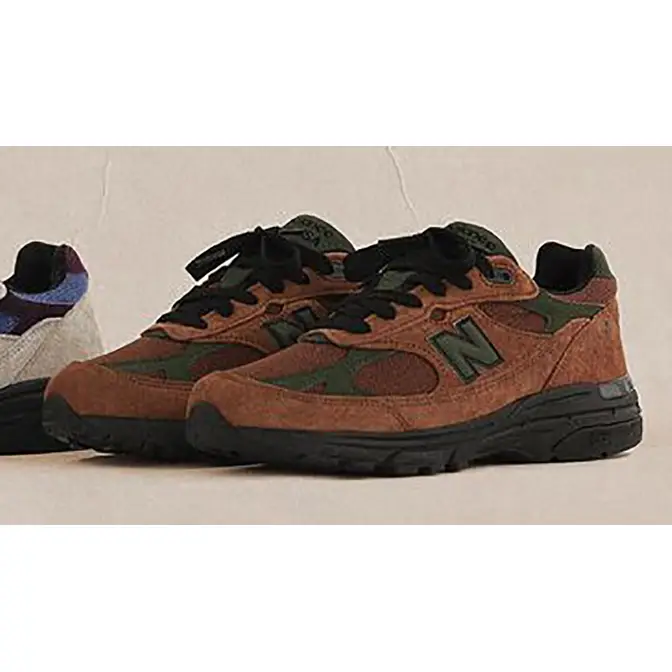 thisisneverBreakthrough x New Balance 1906R The 2022 Downtown Run Balance 993 Brown Green Side
