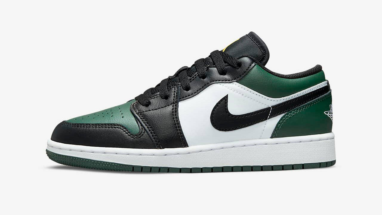 Air Jordan 1 Low Green Toe