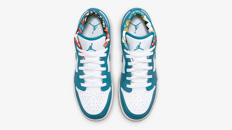 Air Jordan 1 Low GS Barcelona Blue