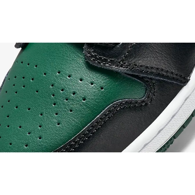 Air jordan 1 best sale mid green toe gs