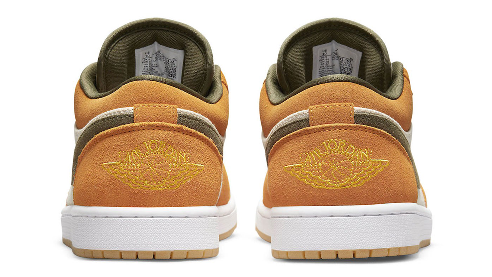 Air Jordan 1 Low Orange Olive