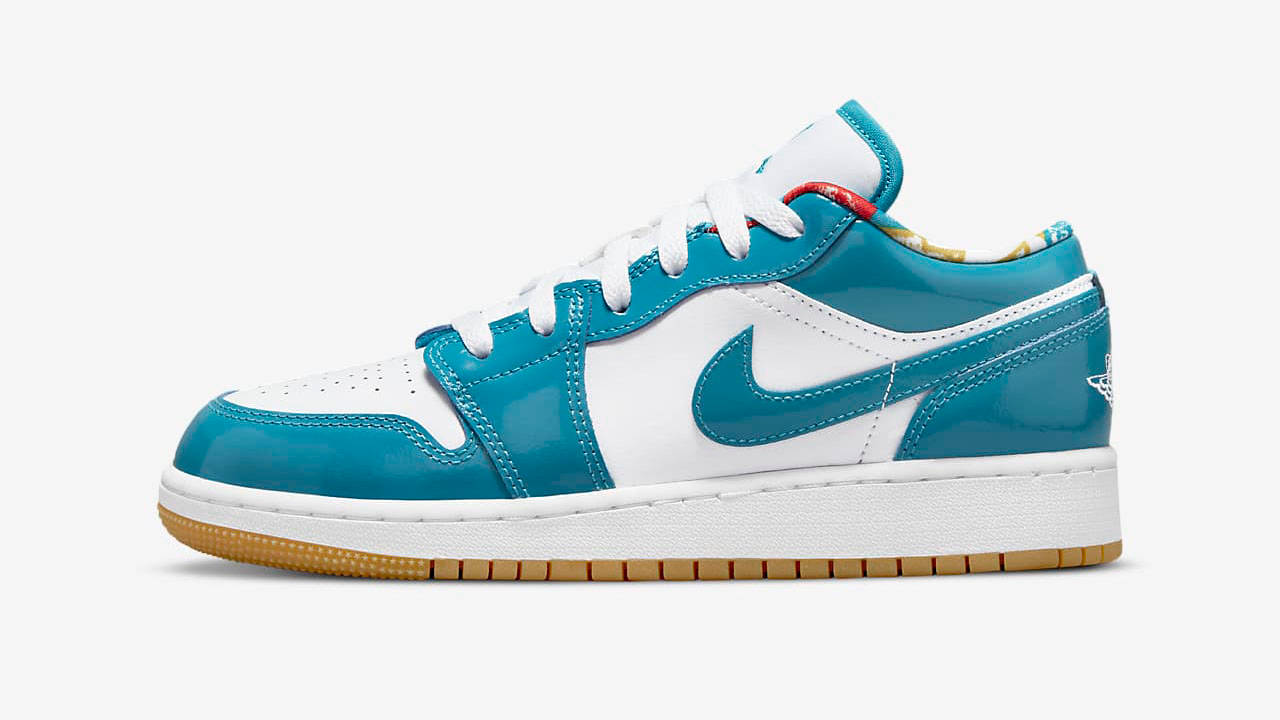 Air Jordan 1 Low White Armoury Navy