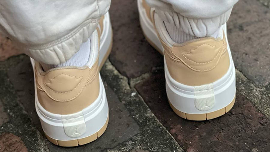 jordans white and tan