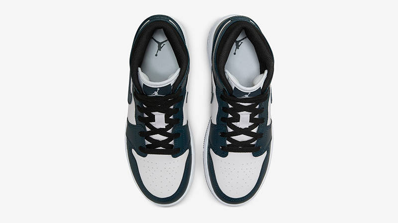 Air Jordan 1 Mid GS Dark Teal 554725-411 Top