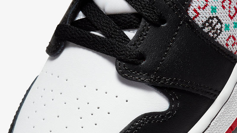 Air Jordan 1 Mid GS Holiday DM1208-150 Detail