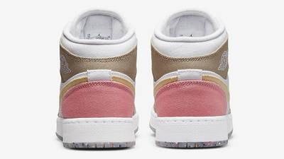 tan and pink jordans