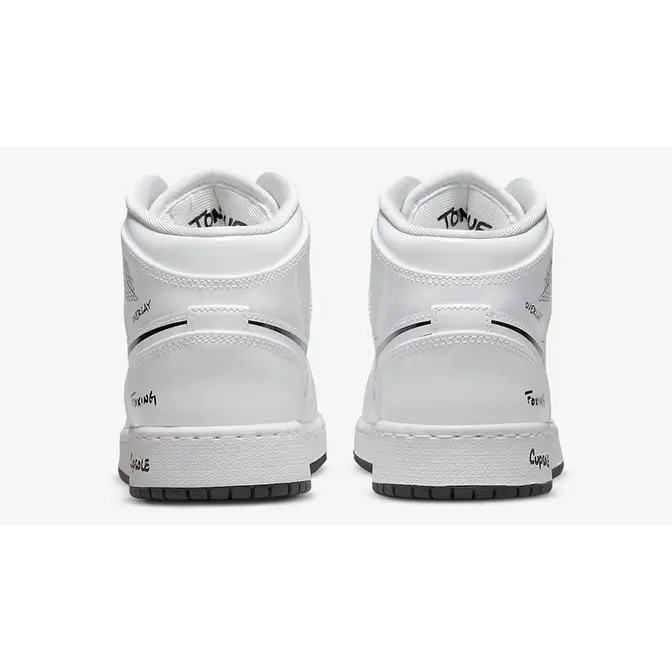 Air Jordan 1 Mid GS Sneaker School | Where To Buy | DQ1864-100 | The ...