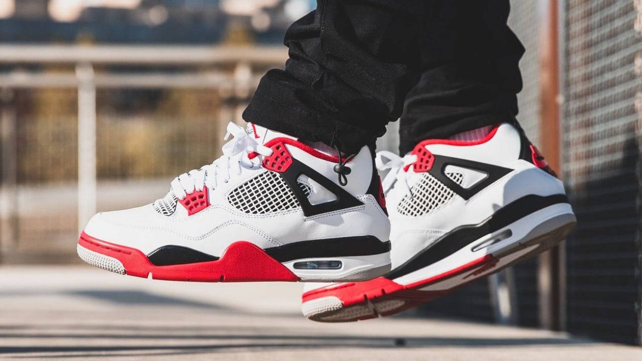 air jordan 4 fire red