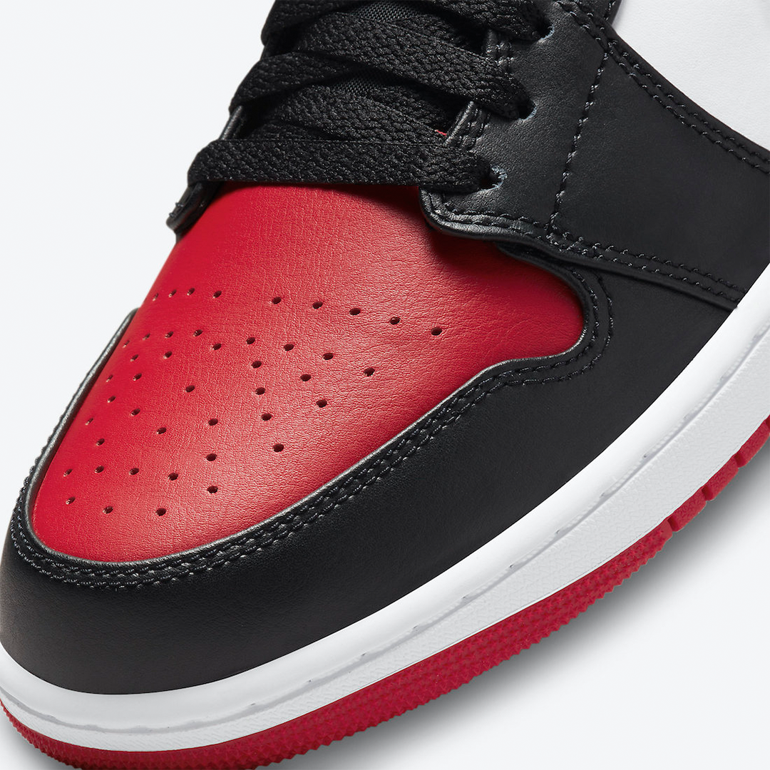Air Jordan 1 Low Bred Toe