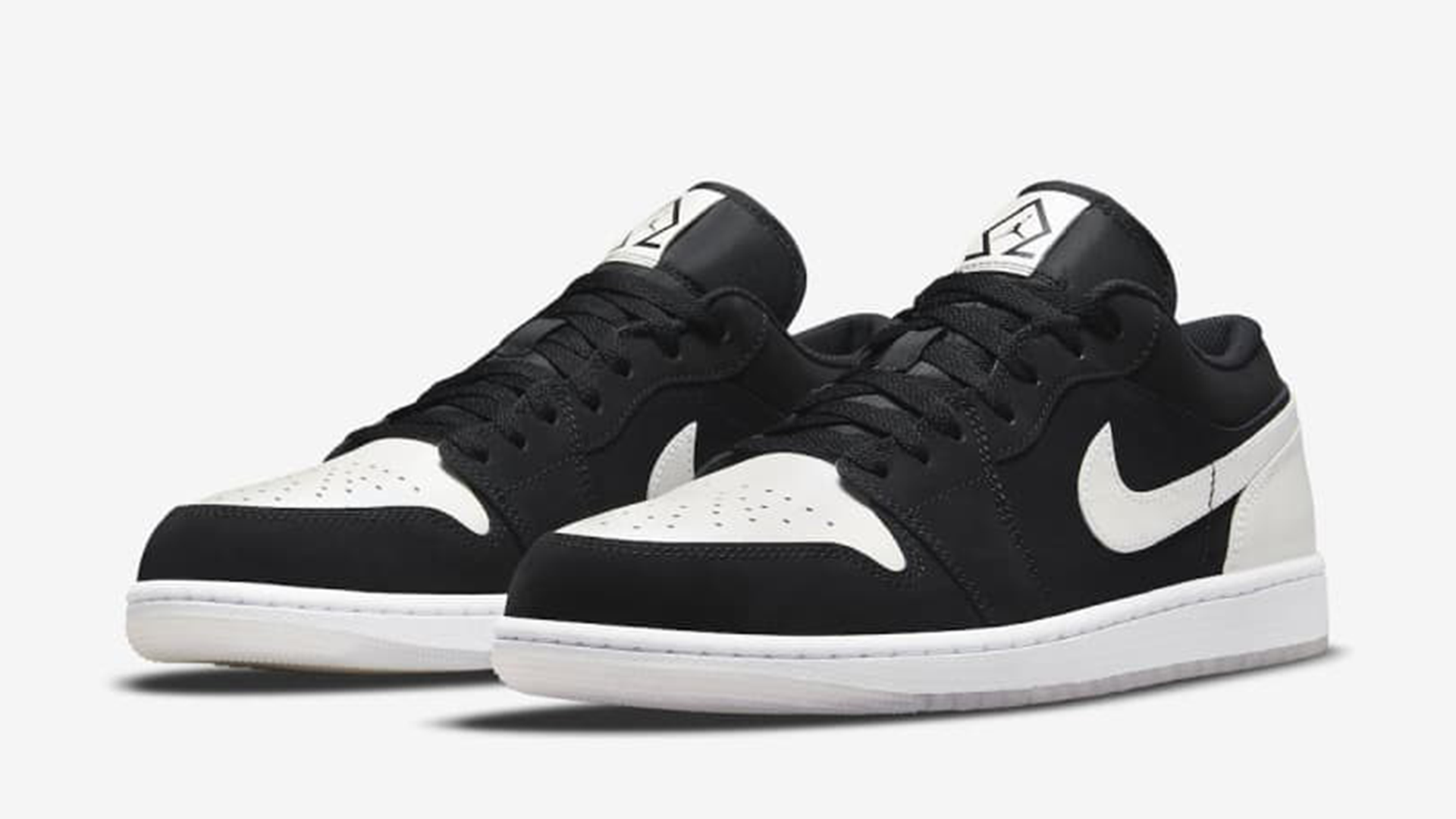 Air Jordan 1 Low “Black White Diamond”