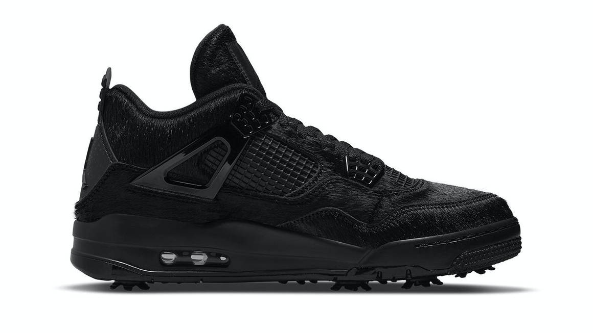 Stay Fly on the Course With the Air Jordan 4 Golf "Black Cat" The