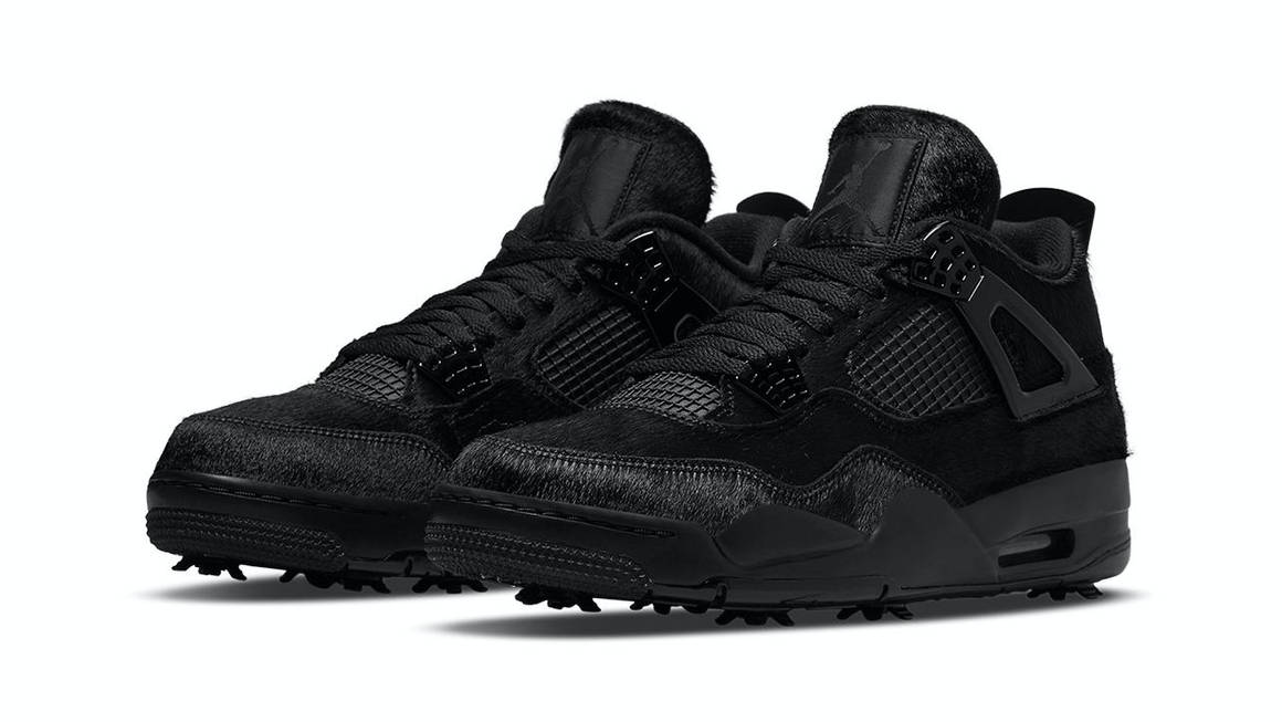Stay Fly on the Course With the Air Jordan 4 Golf "Black Cat" The