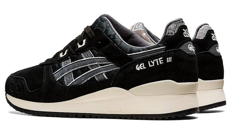 ASICS Gel Lyte 3 Black Paisley 1201A318.001 Back