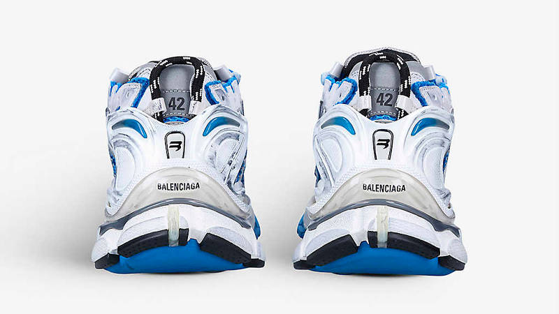 Balenciaga Runner Blue Grey Back