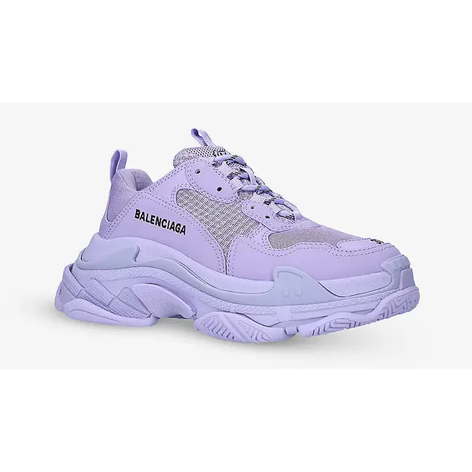 Balenciaga triple s blue on sale purple