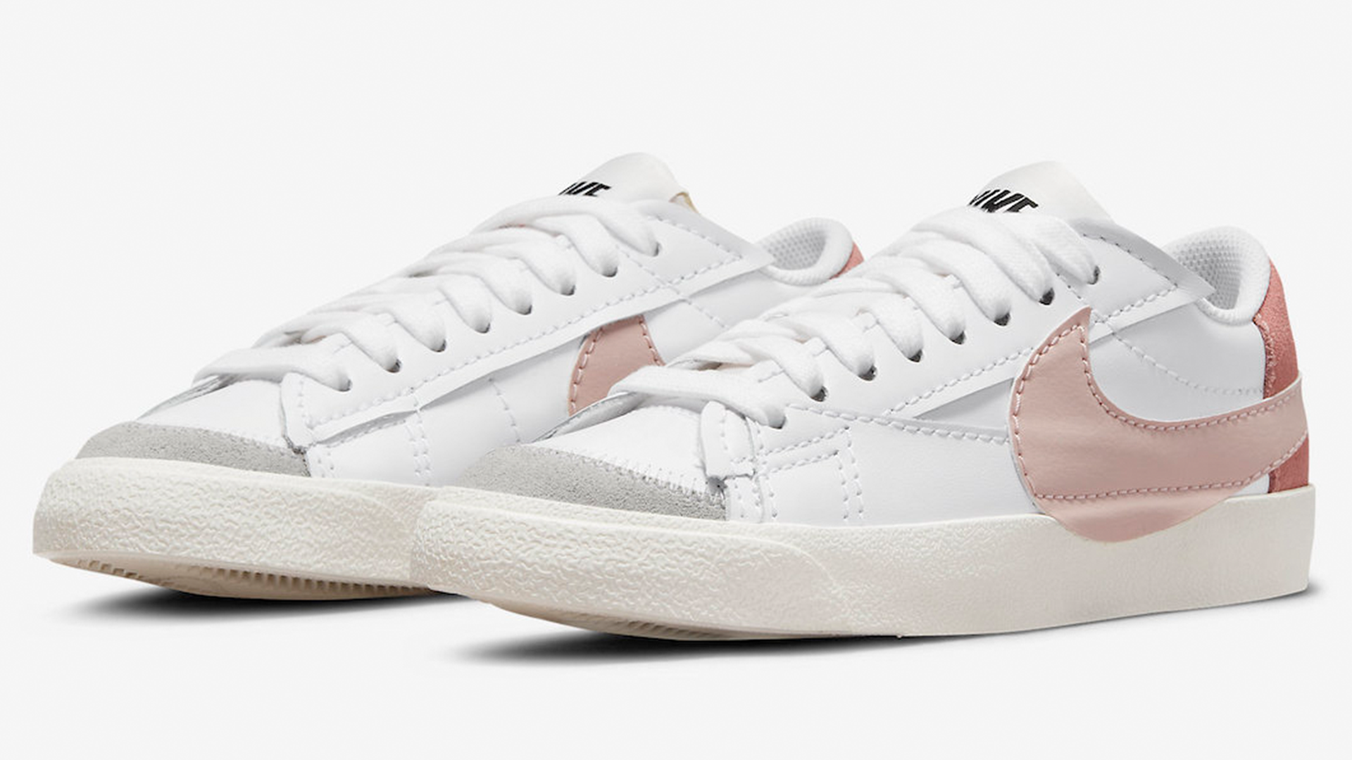Nike Jumbo Blazer Low “White Pink”