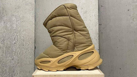 Your Best Look Yet at the Yeezy NSLTD Boot "Khaki" Your Best Look Yet at the Yeezy NSLTD Boot "Khaki"