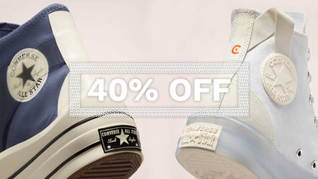 You Can Now Take a Massive 40% Off Converse's Fashion Favourites for Black Friday! You Can Now Take a Massive 40% Off Converse's Fashion Favourites for Black Friday!