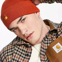 Carhartt WIP Chase Beanie Red Side
