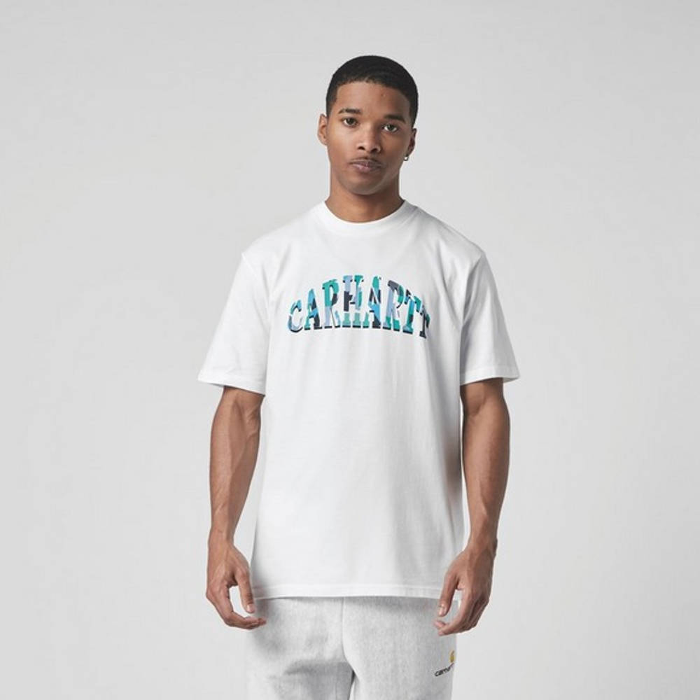 Carhartt WIP Dome Script T-Shirt White