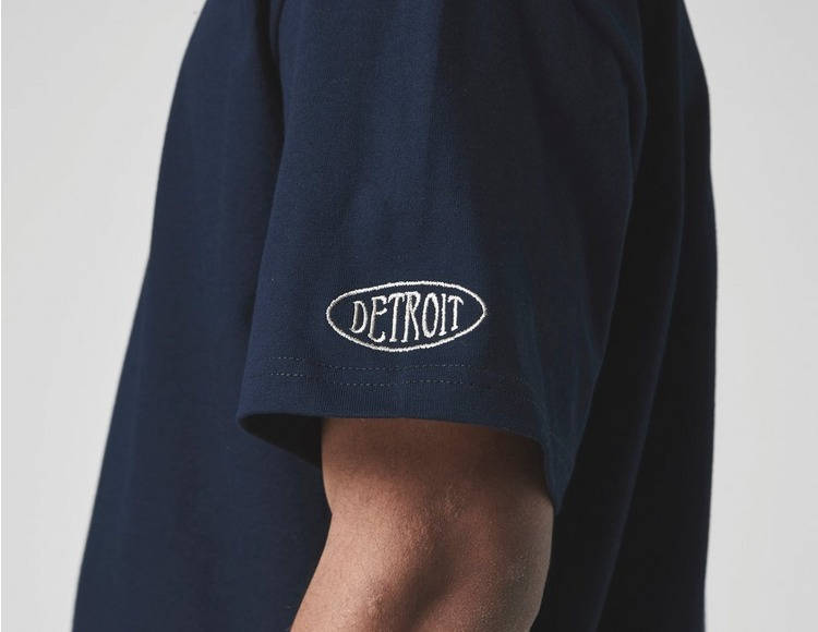 Carhartt WIP Neo Script T-Shirt Navy Detail 3