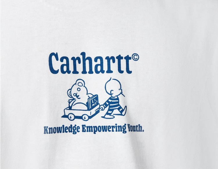 Carhartt WIP Schools Out T-Shirt White Detail 2