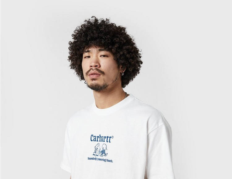 Carhartt WIP Schools Out T-Shirt White Detail