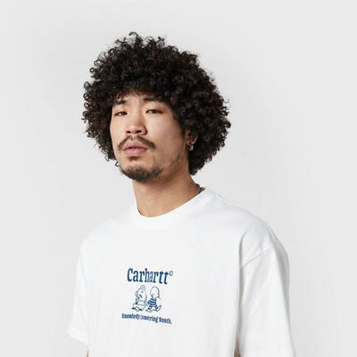 Carhartt WIP Schools Out T-Shirt White Detail