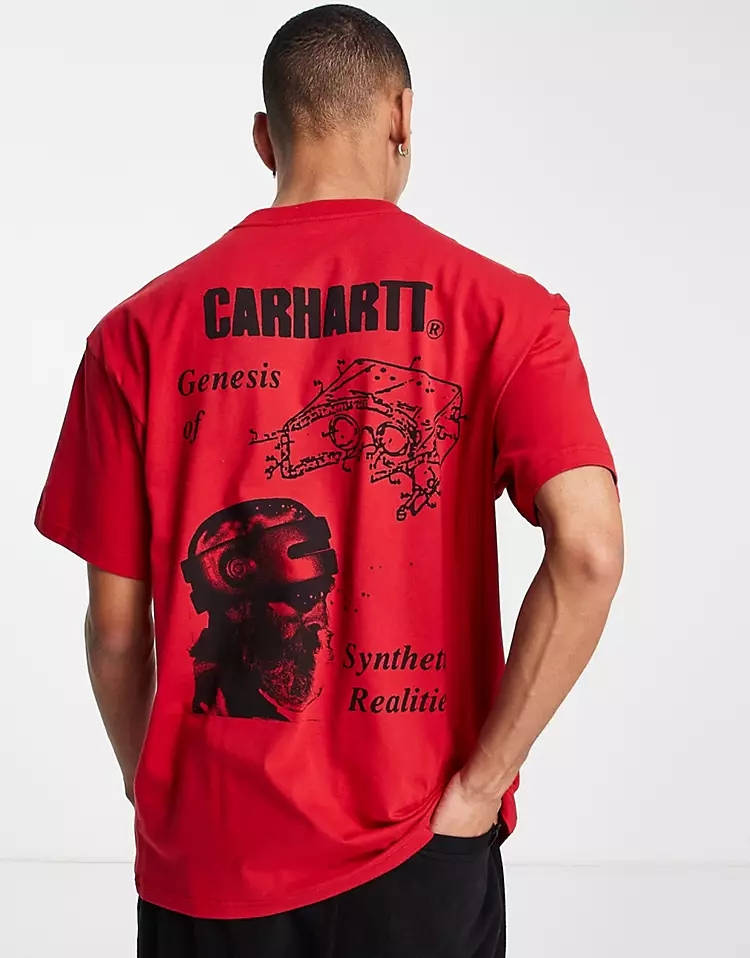 Carhartt WIP Synthetic Realities T-Shirt Cornel Back