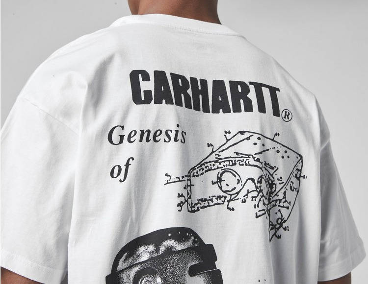 Carhartt WIP Synthetic Realities T-Shirt White Detail 2