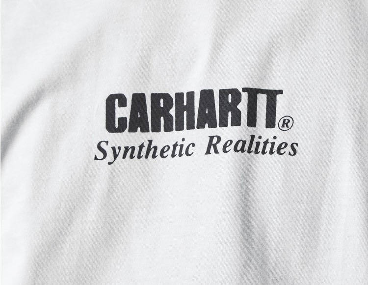 Carhartt WIP Synthetic Realities T-Shirt White Detail 3