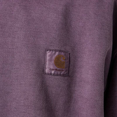 Carhartt WIP Vista Sweatshirt Purple Detail