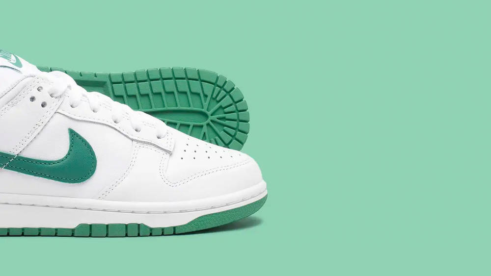 The Nike Dunk Low "Green Noise" is as Clean as They Come The Nike Dunk Low “Green Noise” is as Clean as They Come