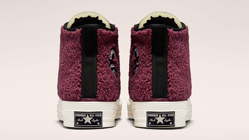 Converse Chuck 70 Hi Sherpa Shadowberry Black