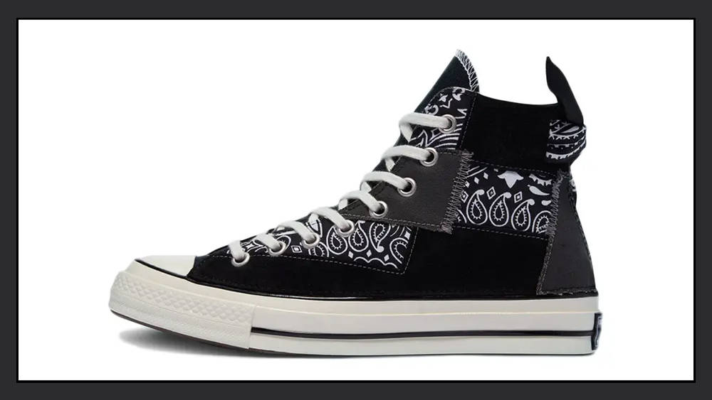 Converse Chuck 70 Paisley Patchwork Black