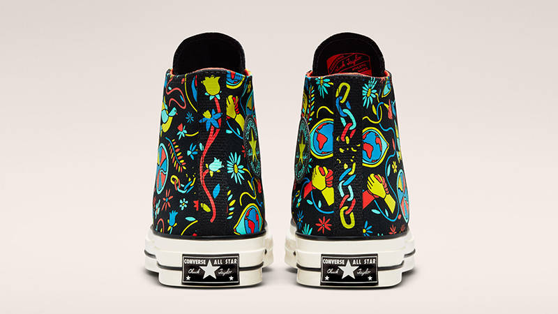 Converse Chuck 70 Peace & Unity Black Multi 172259C Back