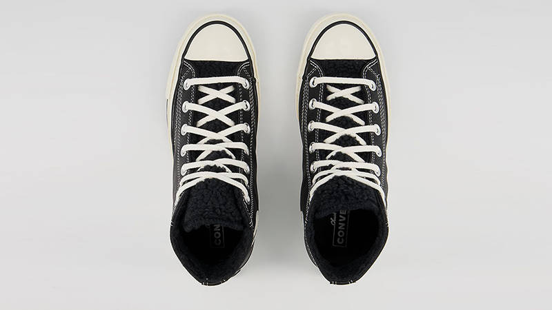 Converse Chuck 70 Sherpa High Black Egret