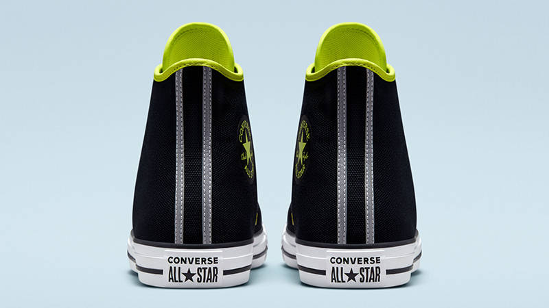 Converse Chuck Taylor All Star Street Utility Black Lime 172000C Back