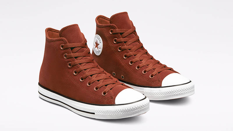 Converse Chuck Taylor Color Leather Hi Cedar Bark 171464C Side