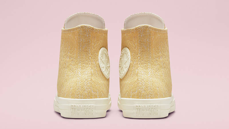Converse Chuck Taylor Hybrid Texture Rcycled Hi Saturn Gold