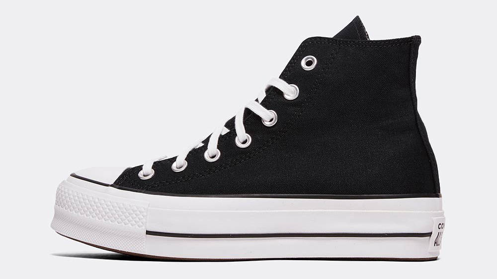 Converse Chuck Taylor Lift Hi Black White