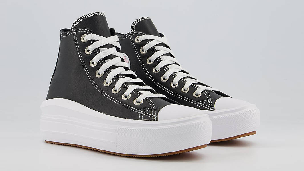 Converse Chuck Taylor Move Leather Black White