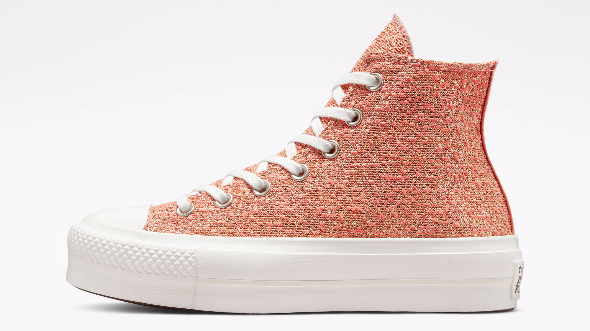 Converse Chuck Taylor Platform Metallic Shimmer Clay